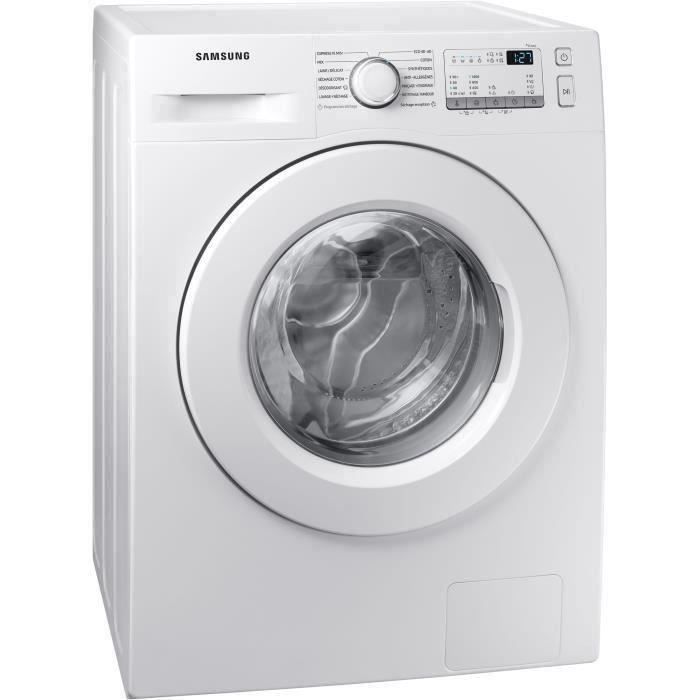 SAMSUNG Ecobubble™ Washer Dryer WD80T4046EW/EF - 8/5 kg - Induction - 1400 rpm - Steam Program - White