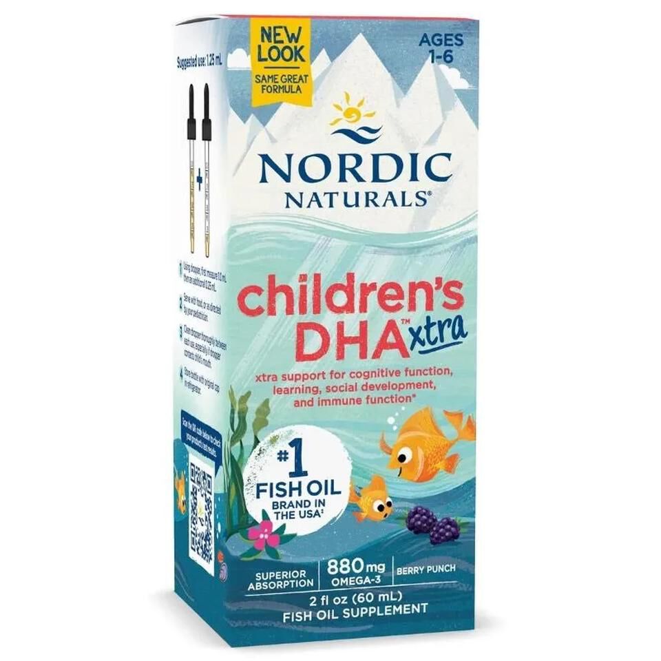 Nordic Naturals otroški DHA Xtra