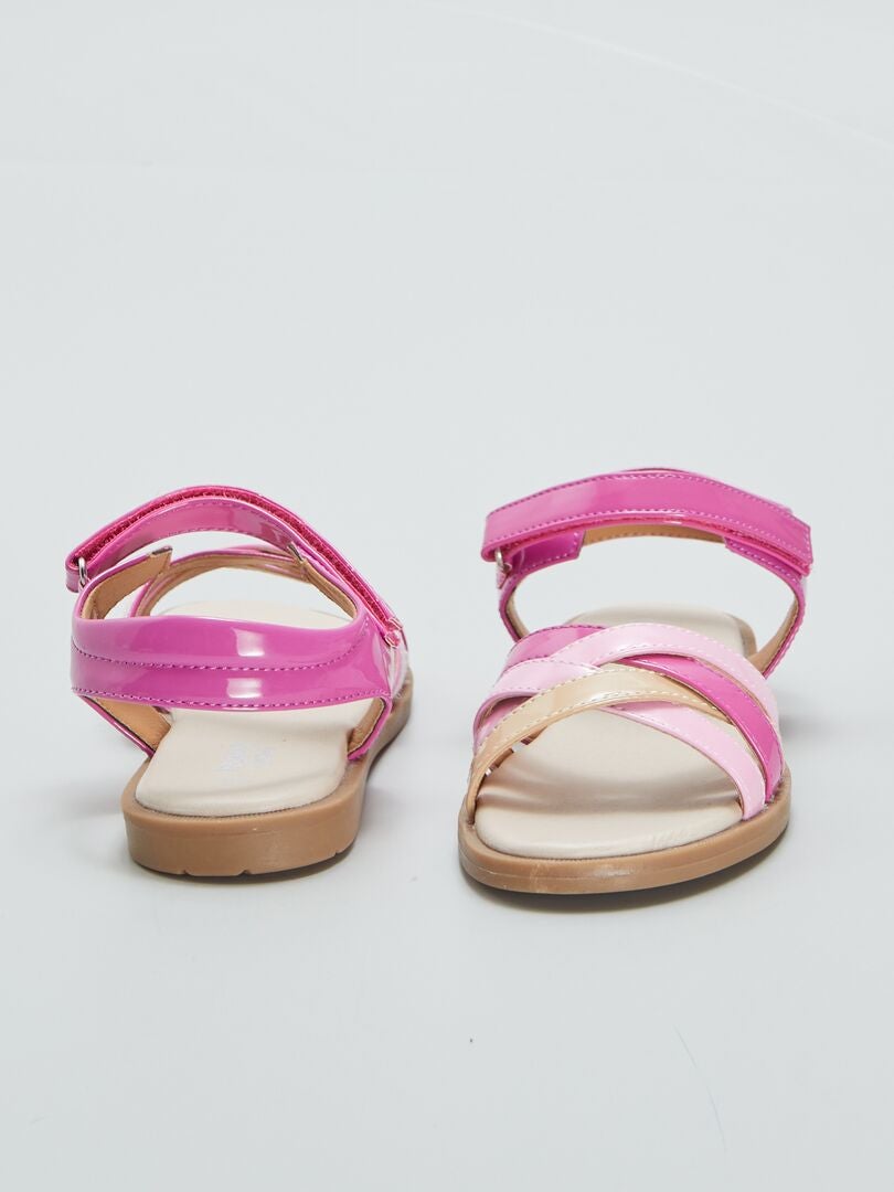 Lage sandalen - ROZE