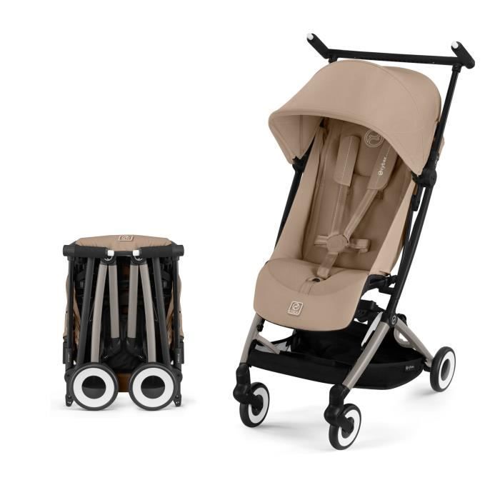 Cochecito Libelle Ultra Compacto - Beige Almendra - CYBEX
