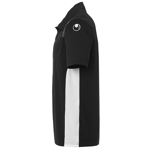  Polo Goal noir/blanc Uhlsport