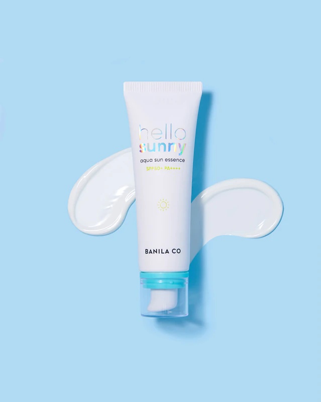 Banila Co. Hello Sunny Fresh Essence lahka zaščitna krema za obraz v stiku SPF 50+