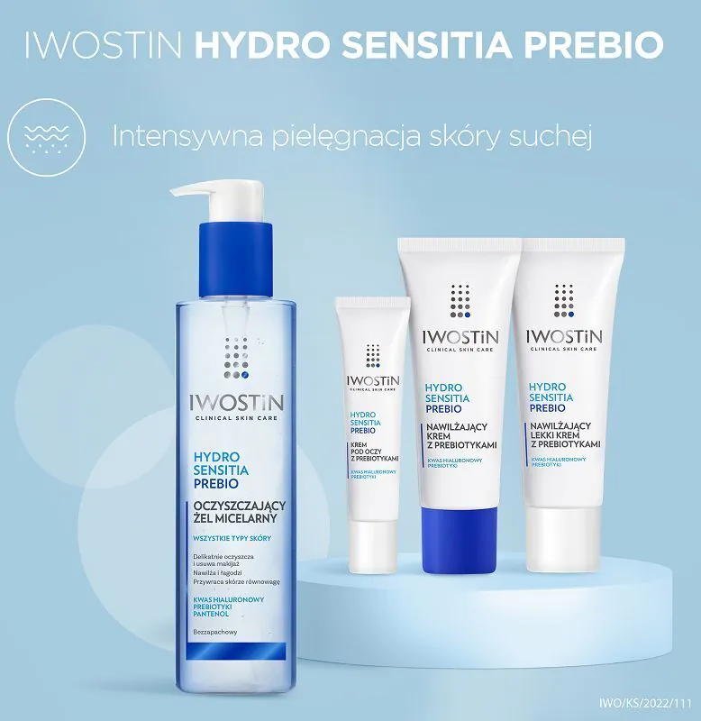 Iwostin Hydro Sensitia PreBIOOczyszczający żel Micelarny