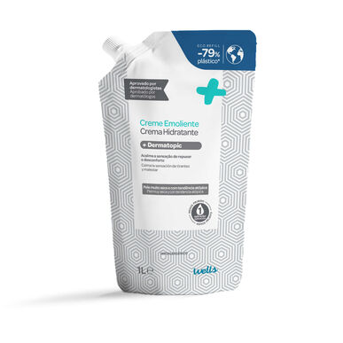 Wells Dermatopic -pehmentävä voide atooppiselle iholle, täyttöpakkaus 1000 ml