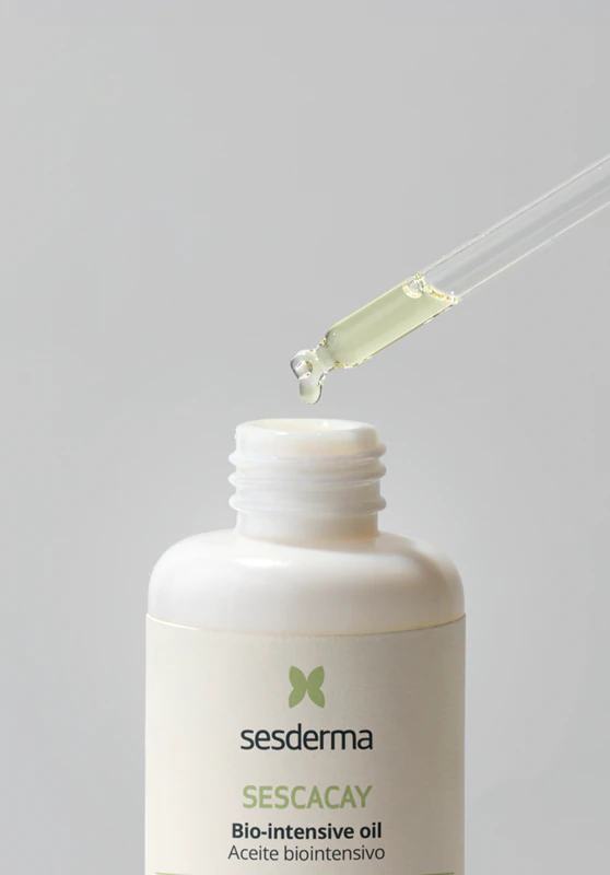 Óleo Bio-Intensivo Sesderma SESCACAY, óleo regenerador para cicatrizes e estrias.