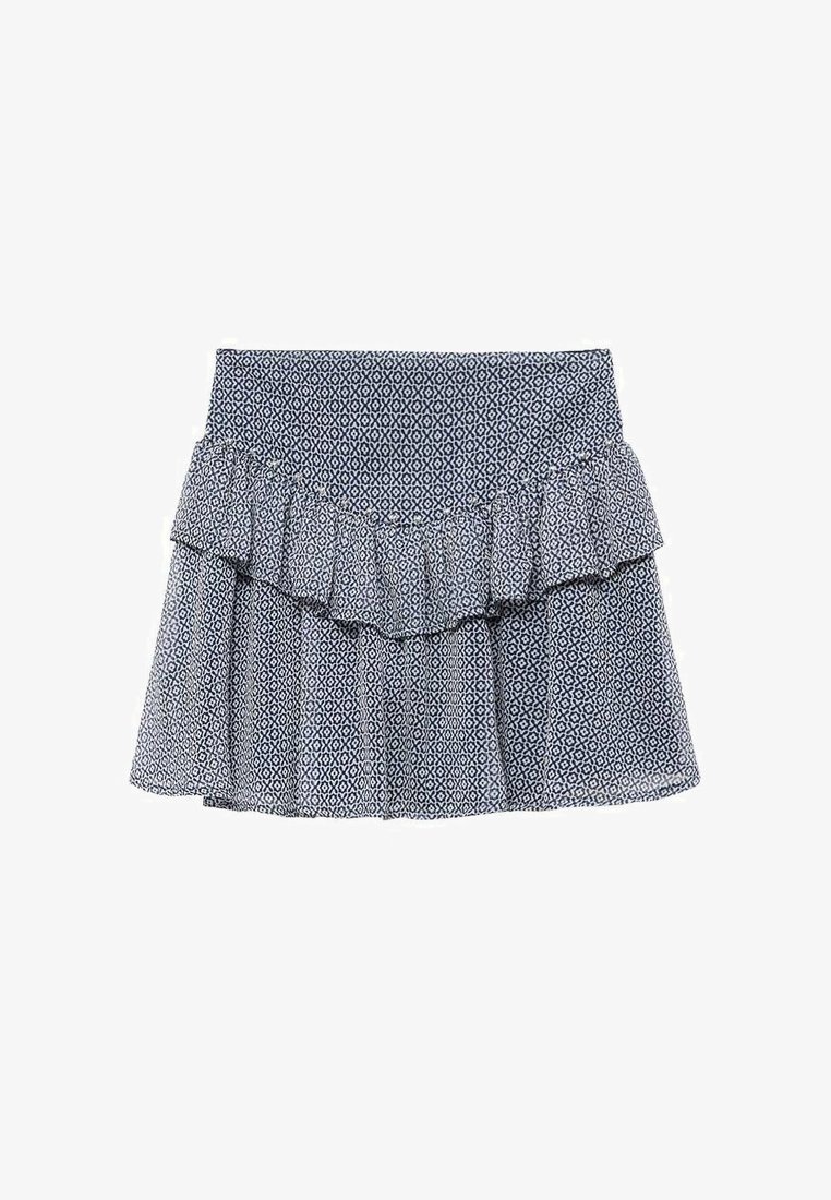 Mango Kids TEEN - A-lijn rok - koningsblauw