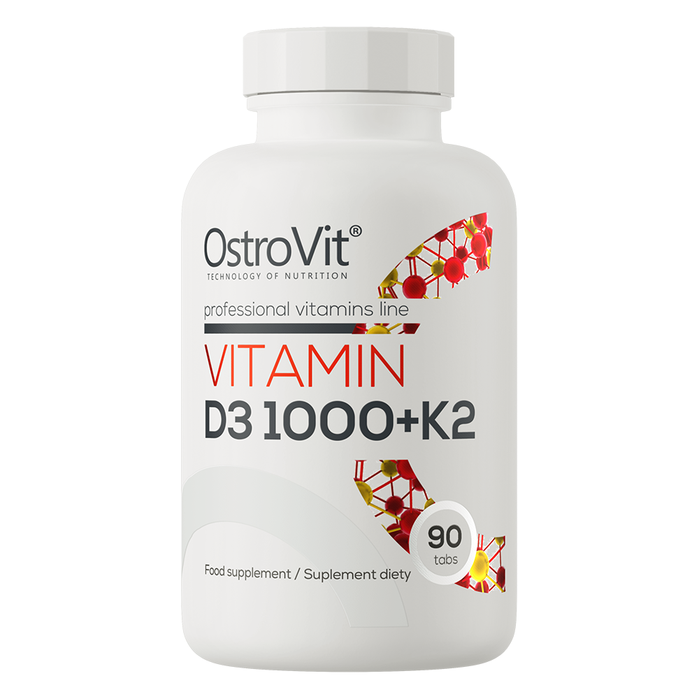 OstroVit Vitamin D3 1000 IE + K2