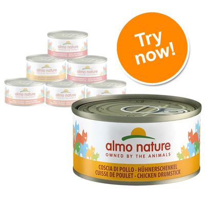 Almo Nature Pachet mixt 6 x 70g