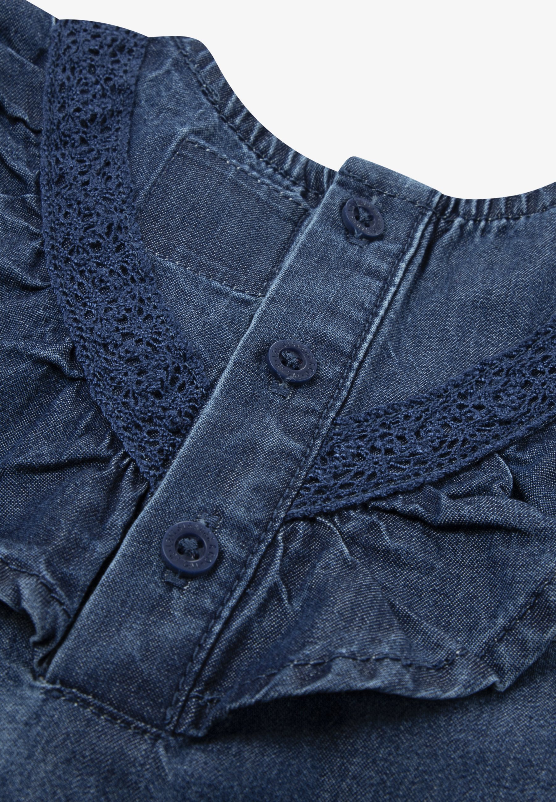Abito Levi's® WILD WEST con volant - Abito in denim - onda scura