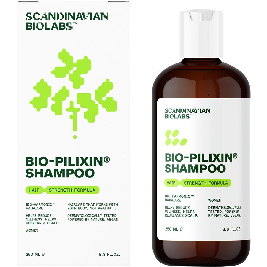 „Scandinavian Biolabs Bio-Pilixin®“ plaukų stiprinimo šampūnas moterims – 250 ml