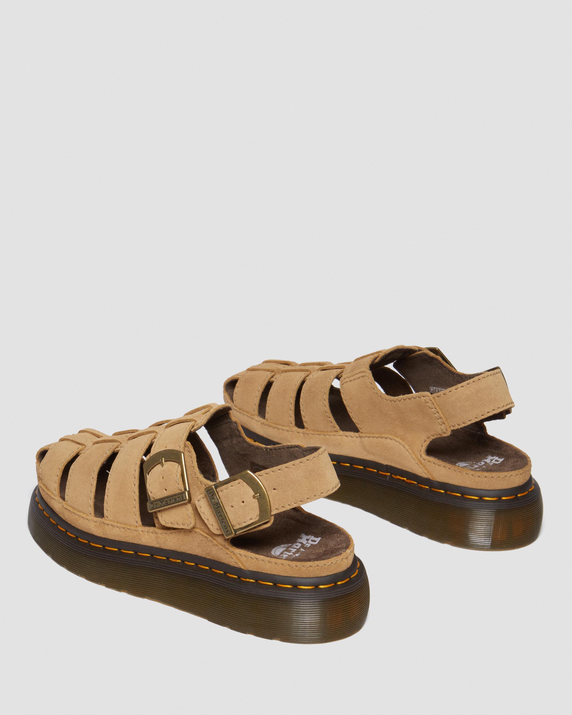 Wrenlie Bronx Wildleder Fisherman Sandalen