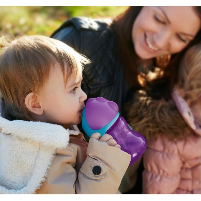 Straw cup - PHILIPS AVENT - SCF796/02 - 200ml - 9 months+ - Flexible straw - Leak-proof opening