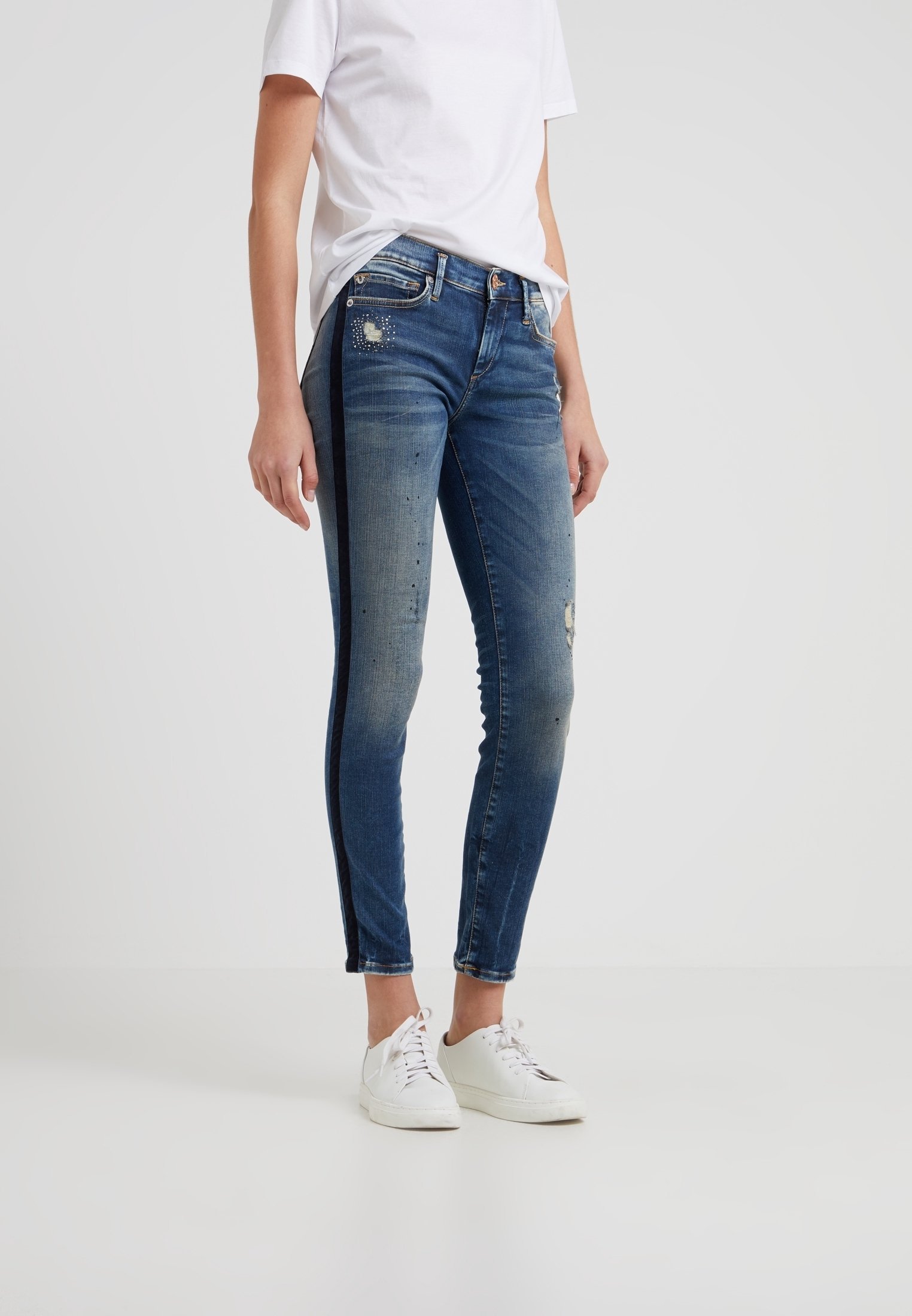 Jean True Religion coupe skinny - denim bleu