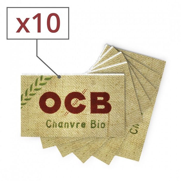 OCB organic hemp rolling papers x 10