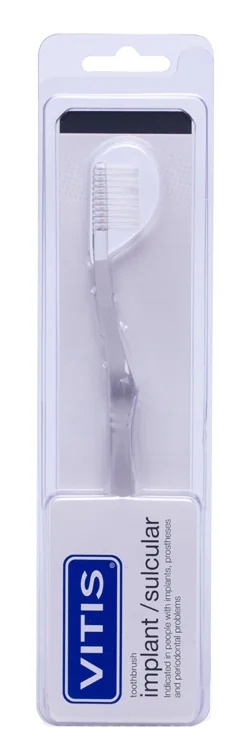 DENTAID VITIS Brosse à dents sulculaire Vitis pour implants dentaires