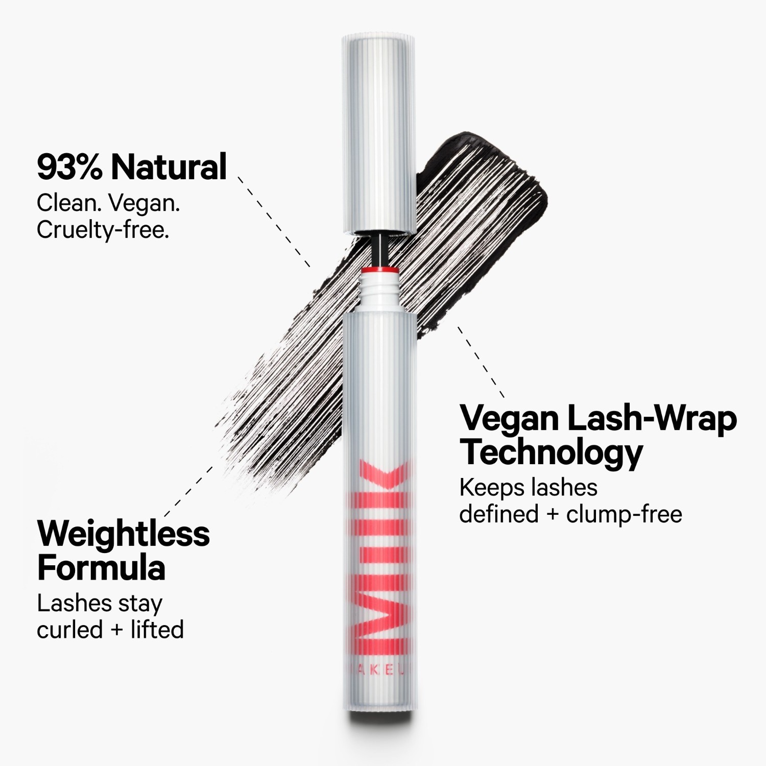 Piena kosmētikas skropstu tuša - 8 g