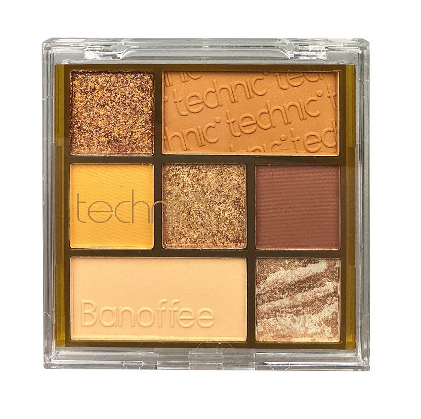 Paleta senčil za oči Banoffee in stisnjeni pigmenti Palete senčil za oči in ličil