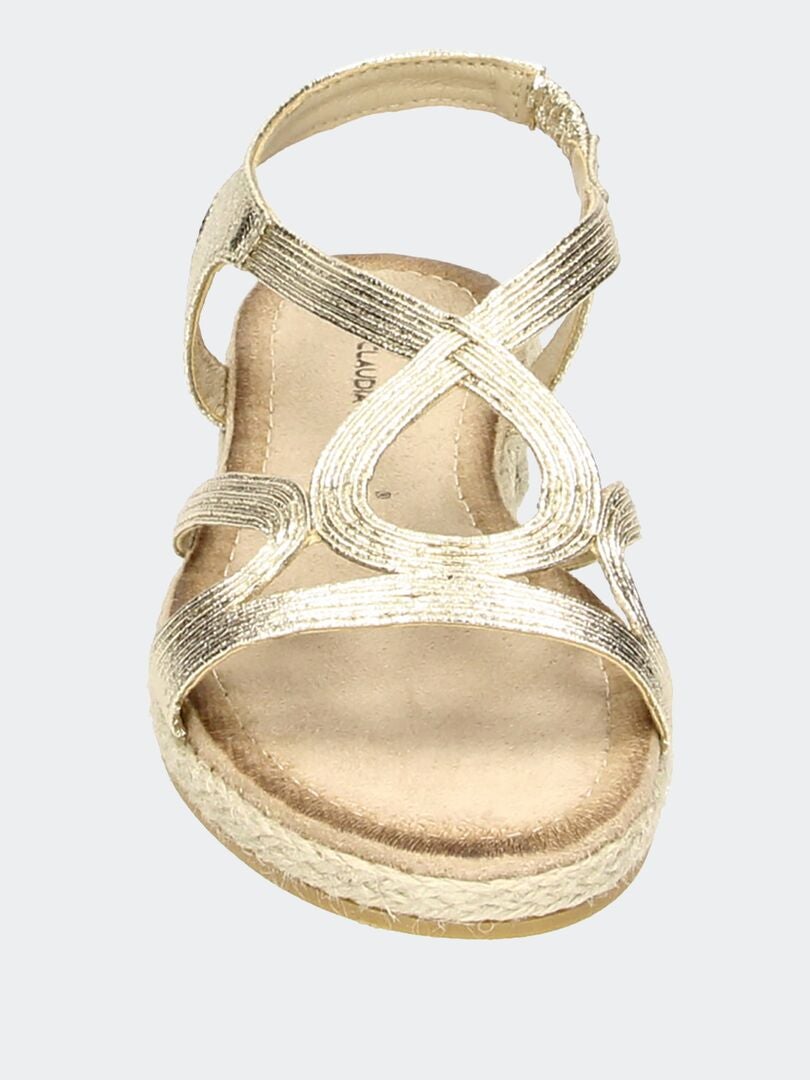 Lage sandalen - BEIGE
