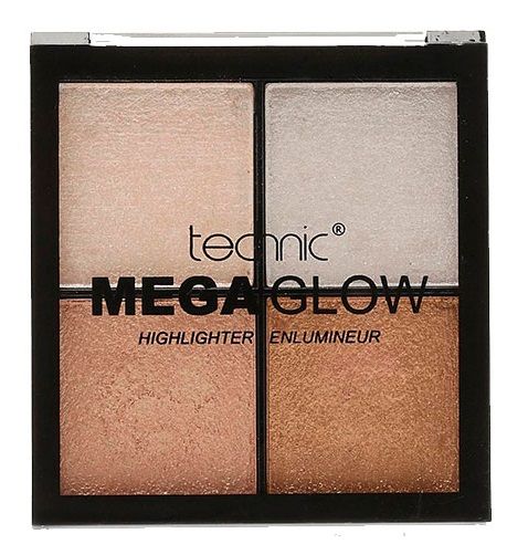 Mega Glow Warm Edit paleta hajlajtera Hajlajteri