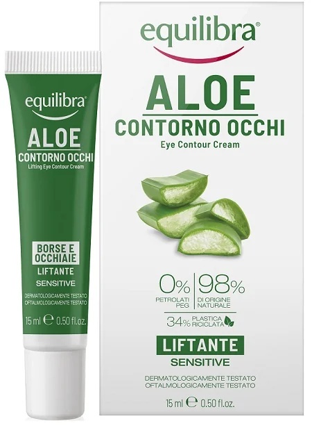EQUILIBRA Equilibra Gezicht Aloë Oogcontour Liftend Effect 15 ml Liftend effect