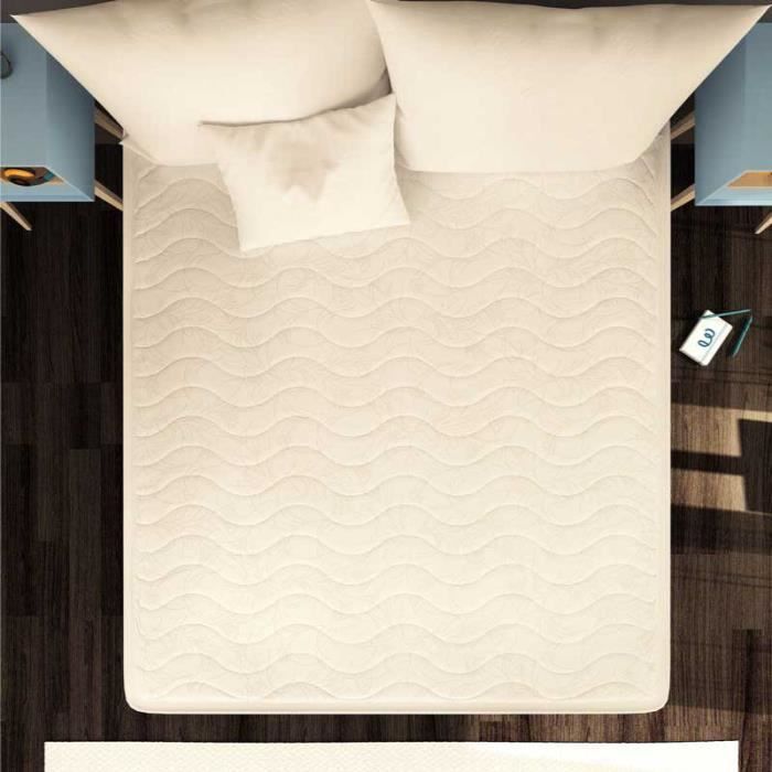 Colchón EASY ALOE SMALL 120x190 cm - 11 cm de grosor - Espuma de poliuretano - Firmeza