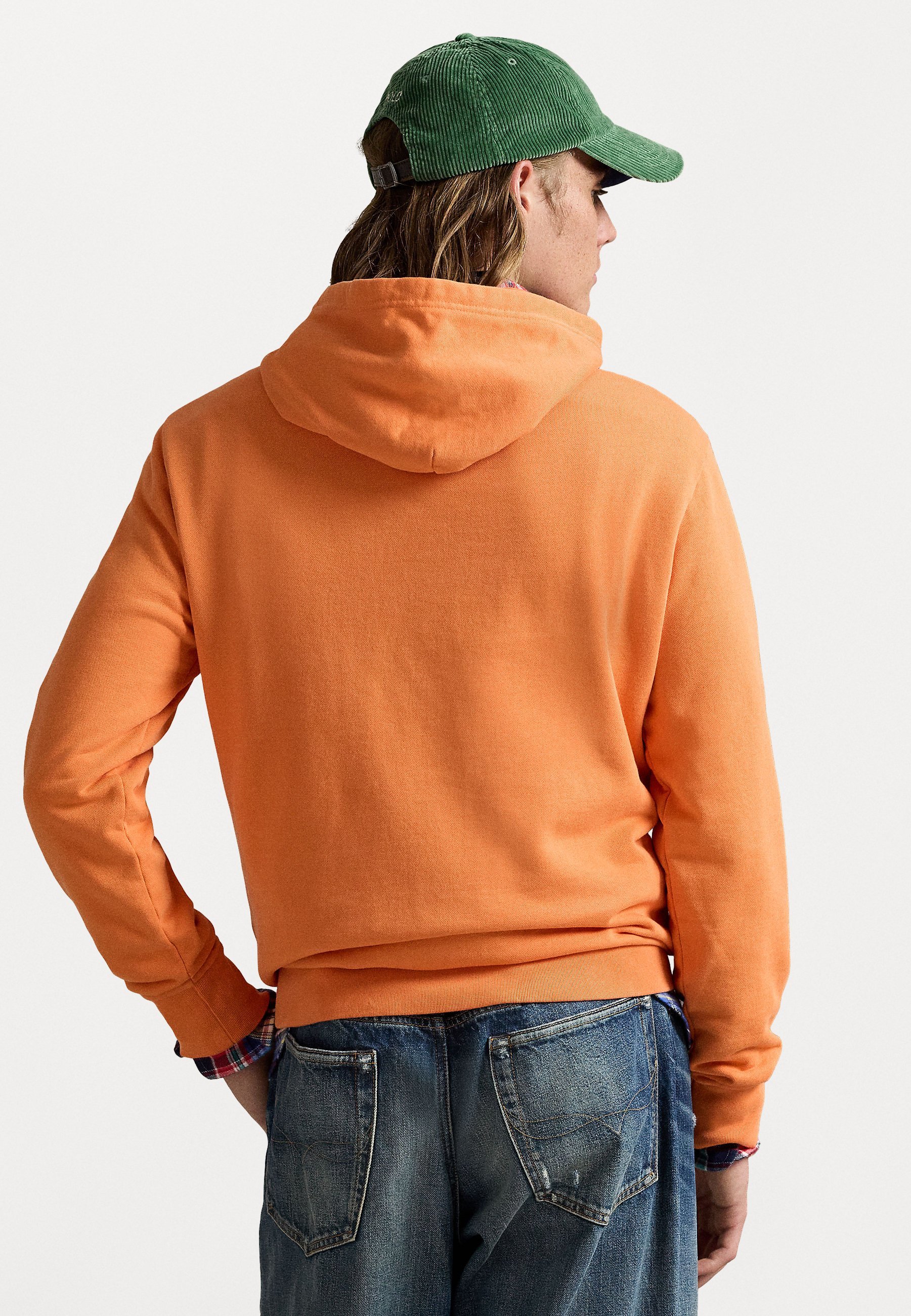Felpa con cappuccio Polo Ralph Lauren LOOPBACK FLEECE - Felpa - arancione Bedford