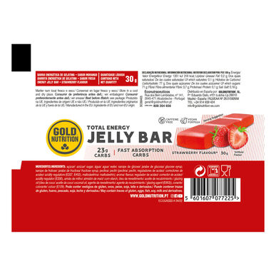 GOLDNUTRITION Jelly Bar Strawberry 30 gr 30 gr