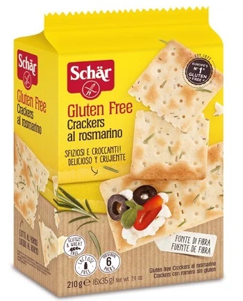 SCHAR Gluteenivabad rosmariiniküpsised Schar 210g