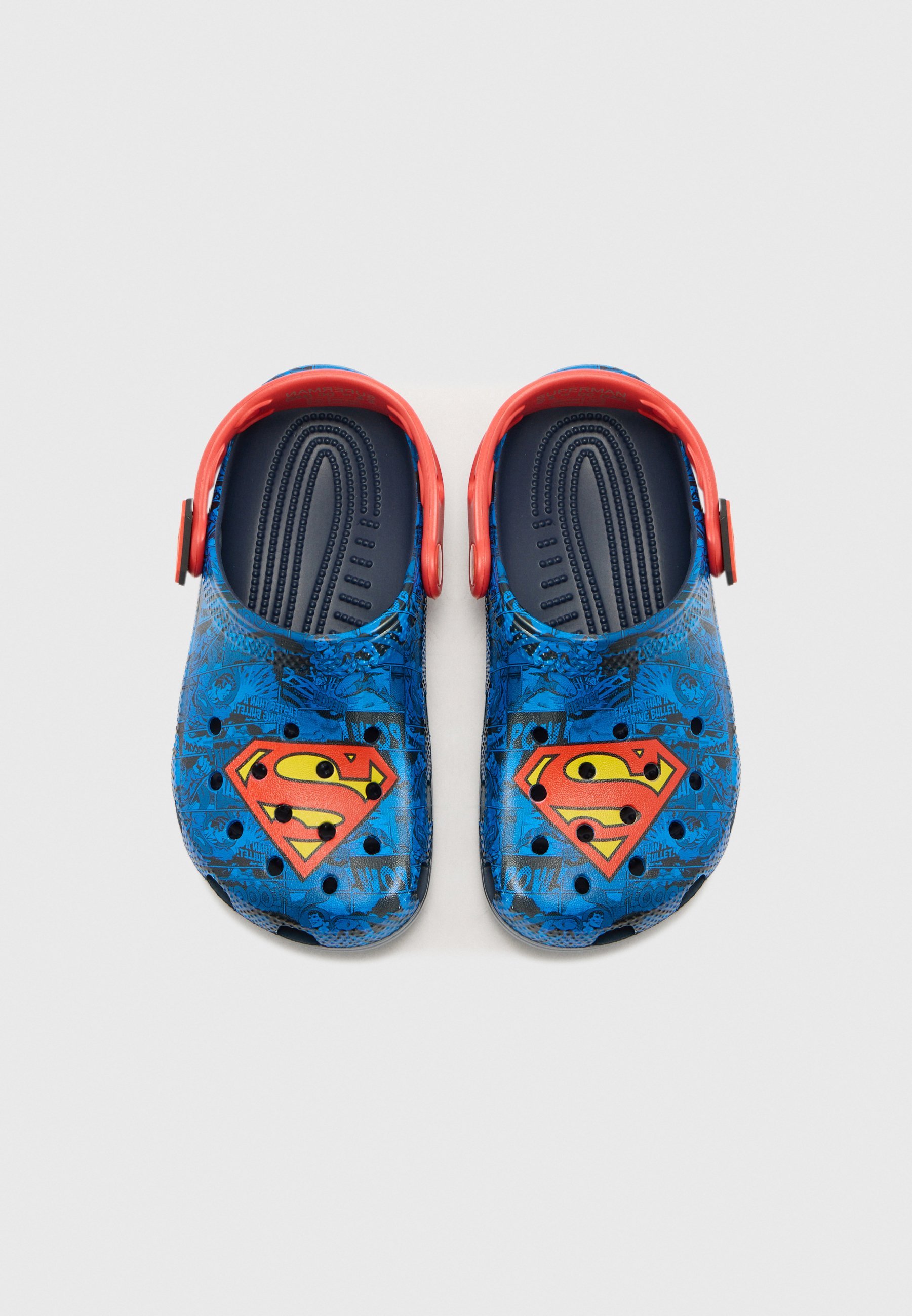Crocs SUPERMAN CLASSIC - Pantoufles - multicolores