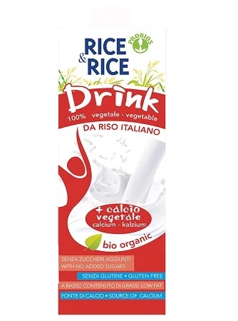 PROBIOS Reis & Reisgetränk Kakao-Reisgetränk mit Kalzium Pflanzlich glutenfrei 1 l