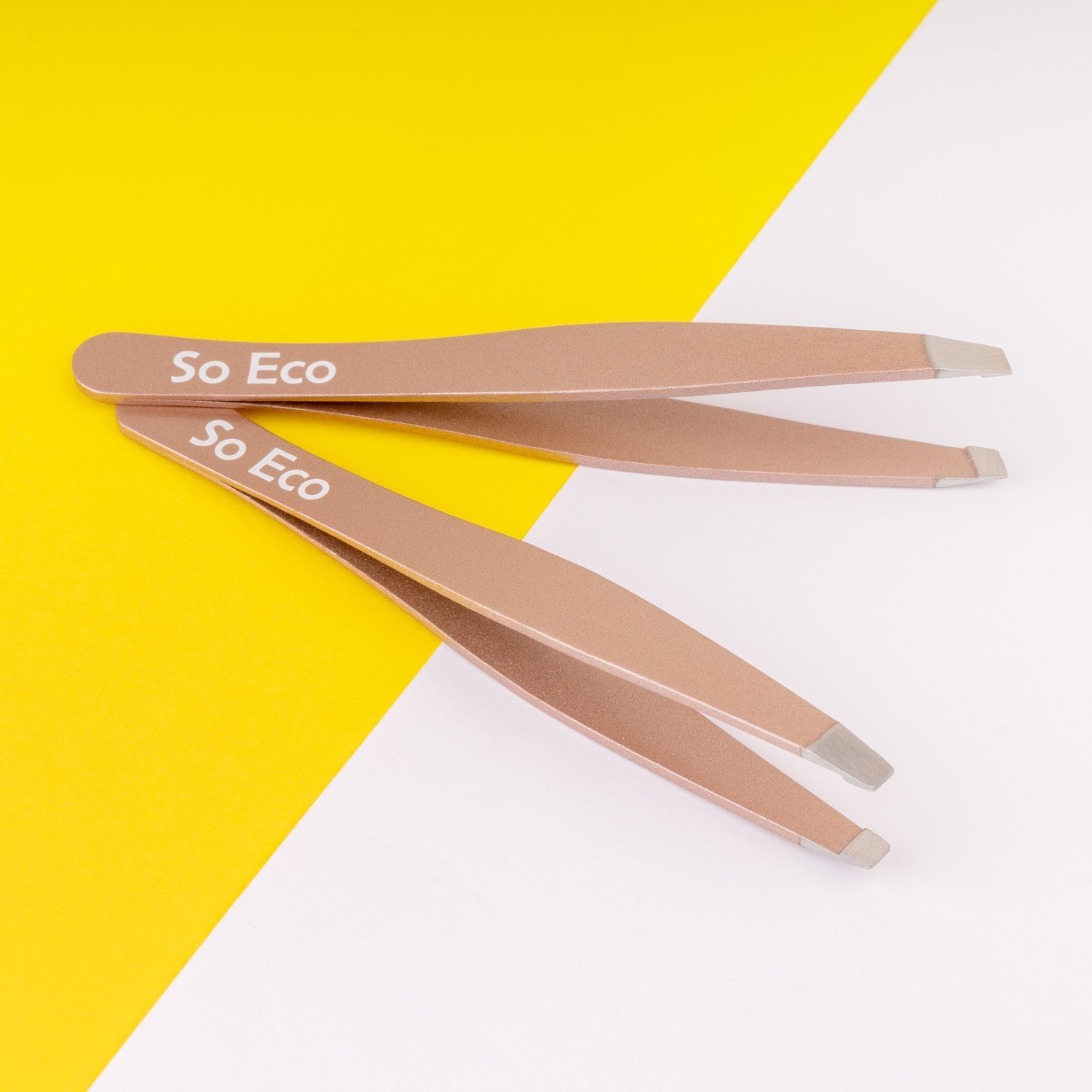 SoEco Kit de 2 pinces à épiler précision