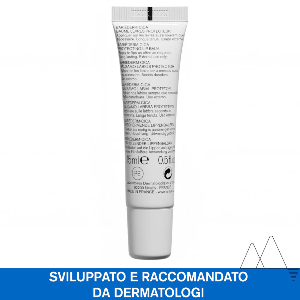 BARIÉDERM-CICA Cica-Lèvres Balsamo Isolante Labbra Screpolate - Balsamo Labbra