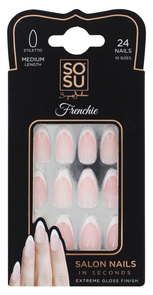 Frenchie Stiletto presovani nokti Presovani nokti