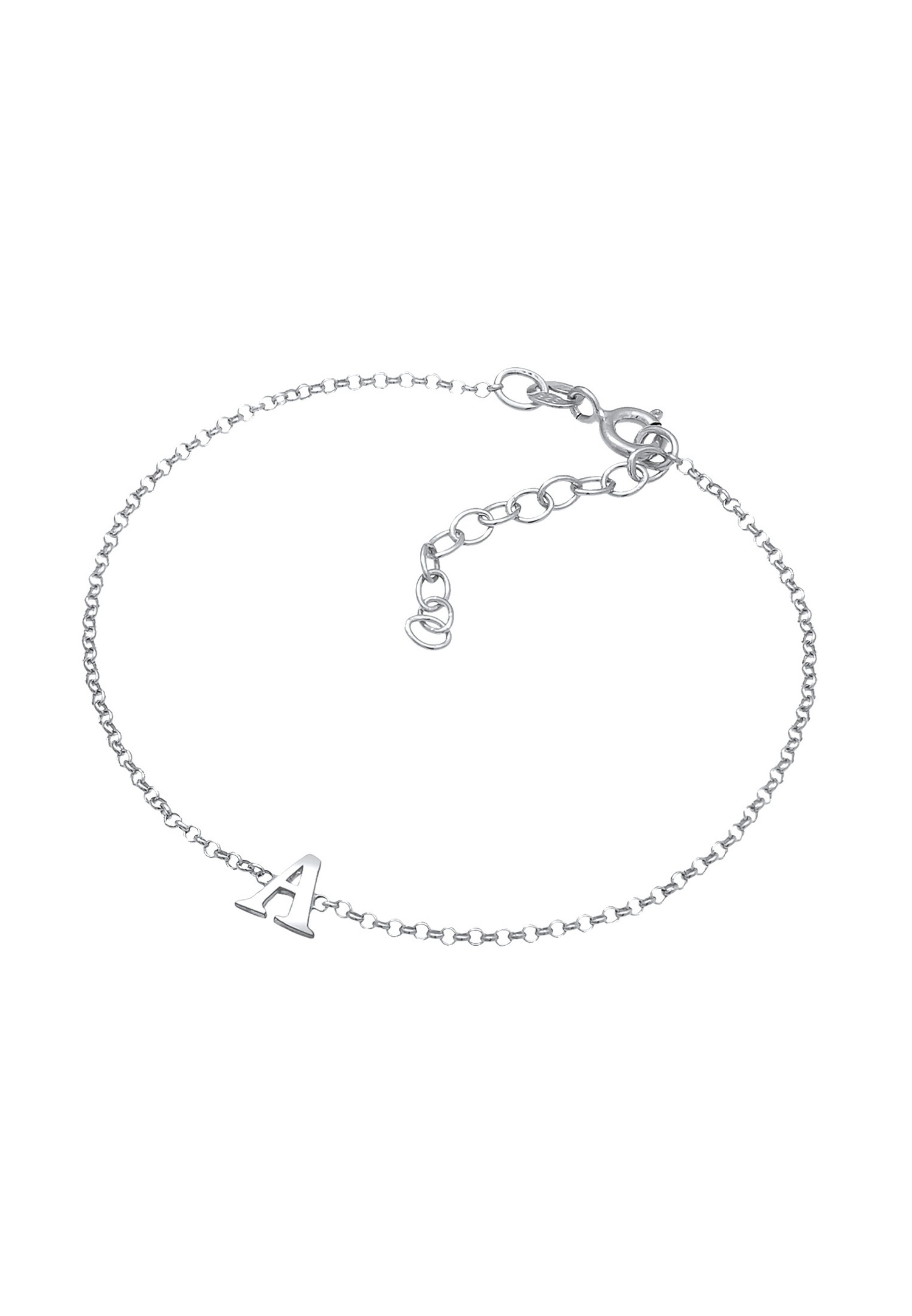Elli Femmes pendentif lettre A Basique en argent sterling 925