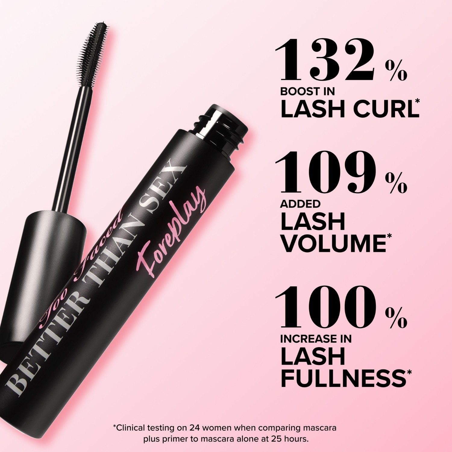 Too Faced Mascara Better Than Sex Foreplay Wimpernprimer Reisegröße - 21,6 g