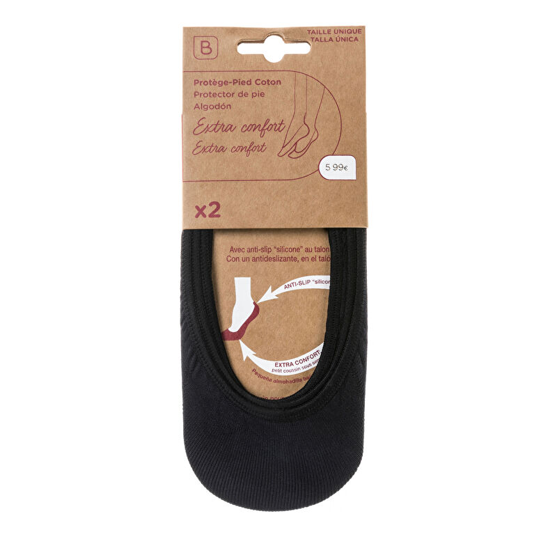 Calcetines y medias negras para mujer