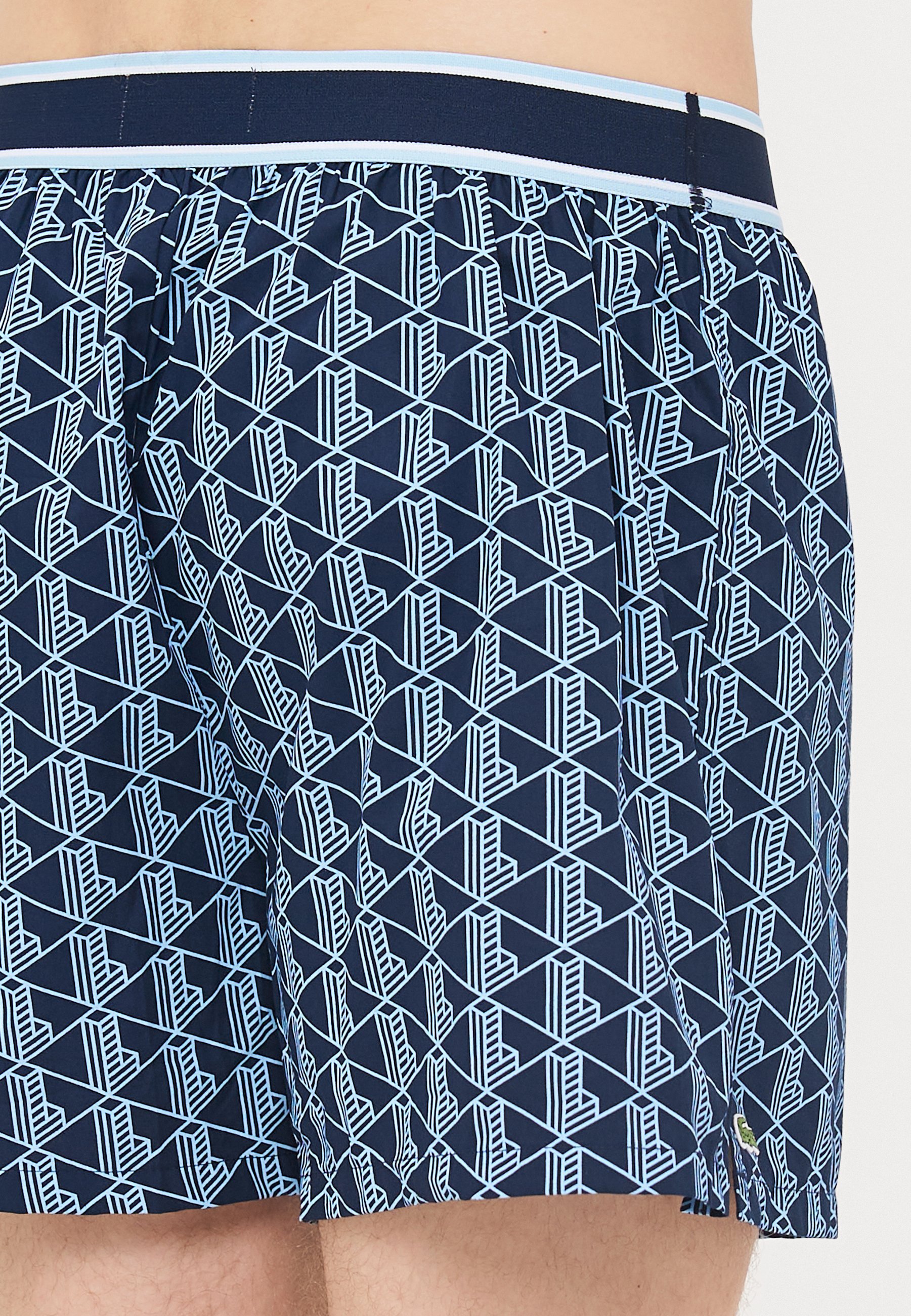 Lacoste SOUS VETEMENTS 3-PACK - Boxershorts - marineblauw/blauw/overzicht