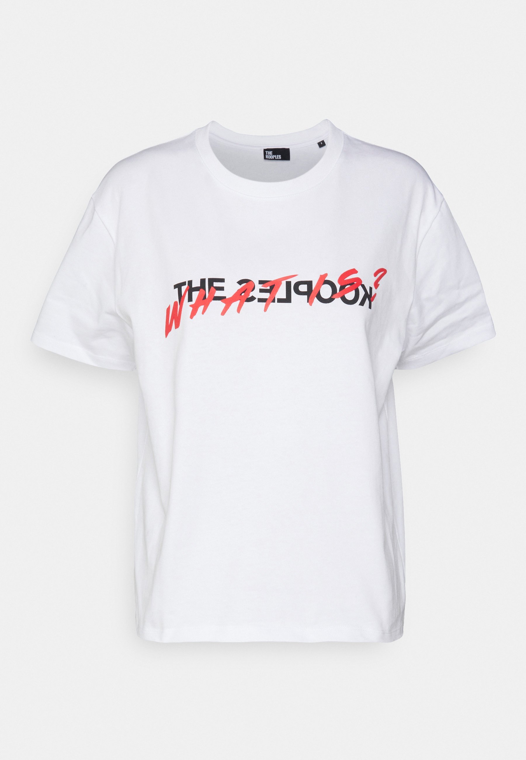 Camiseta The Kooples - Camiseta estampada - branca