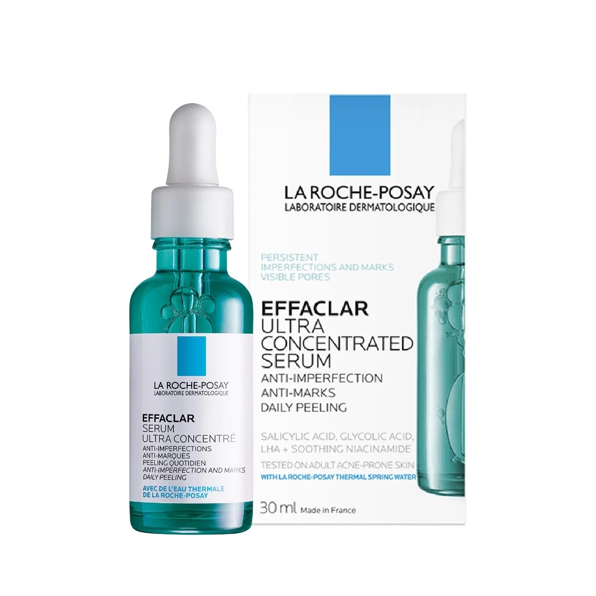 LA ROCHE POSAY La Roche Posay Effaclar Sérum exfoliante ultraconcentrado 30 ml Contra las imperfecciones de la piel Contra las imperfecciones de la piel