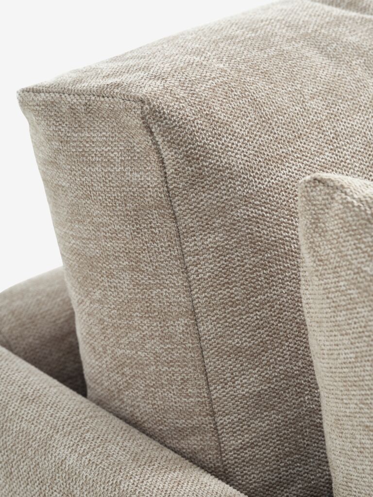 HVIDBJERG Sofa su gultu HVIDBJERG smėlio spalvos