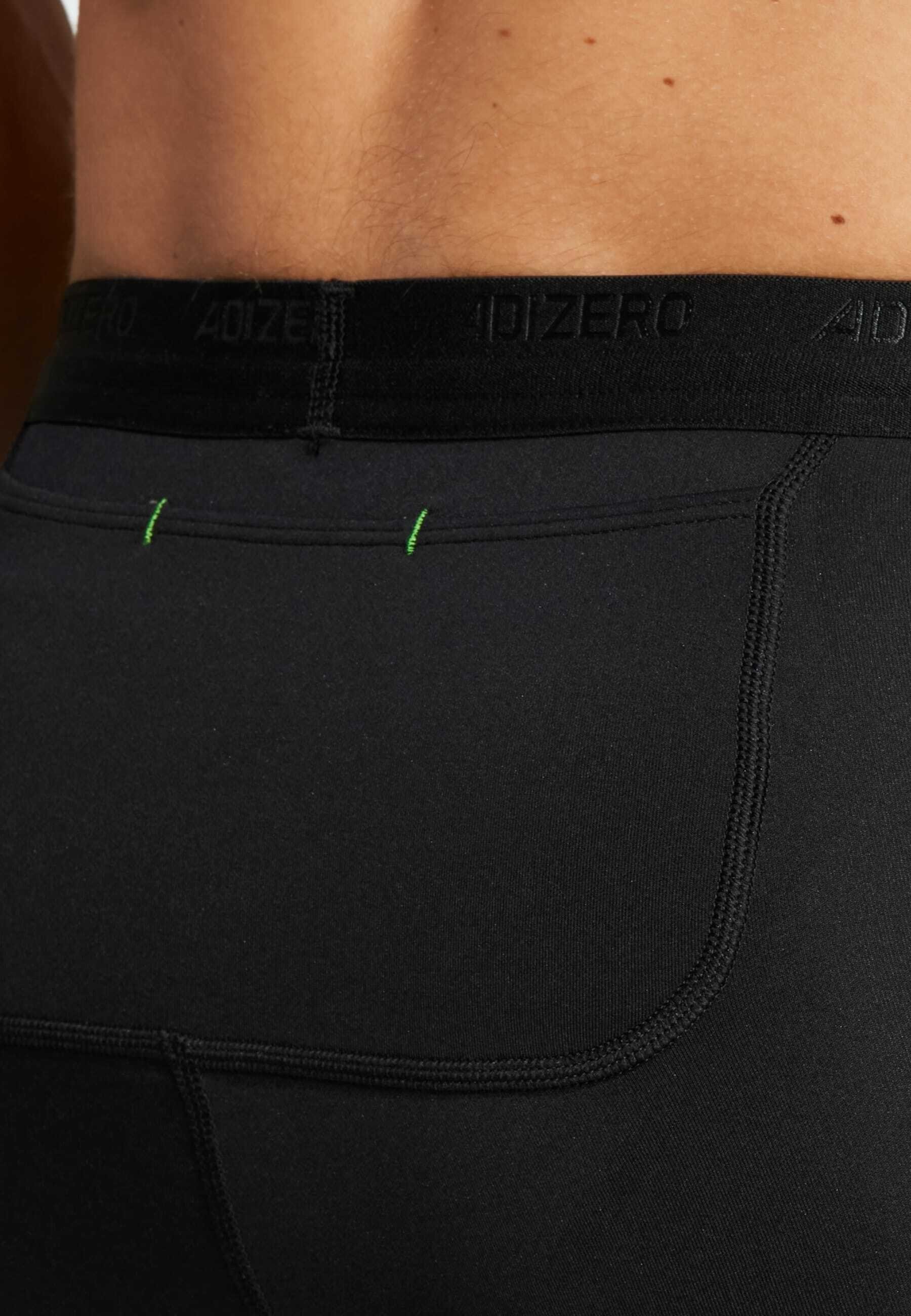 adidas Performance ADIZERO CONTROL SHORT - Krátke bežecké legíny - čierne