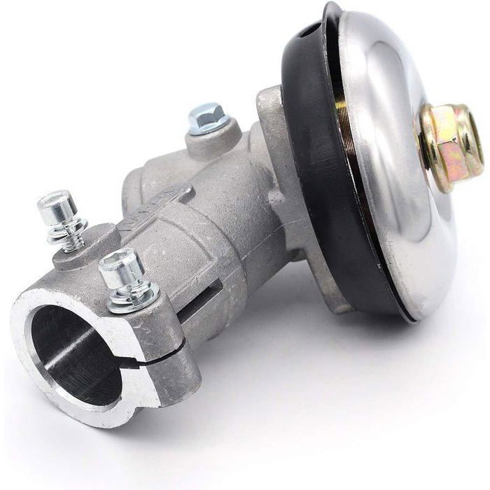 Tête d'engrenage pour débroussailleuse - ZEMINPEOEL - 26mm - Aluminium - Anti-rouille - 9 Dents