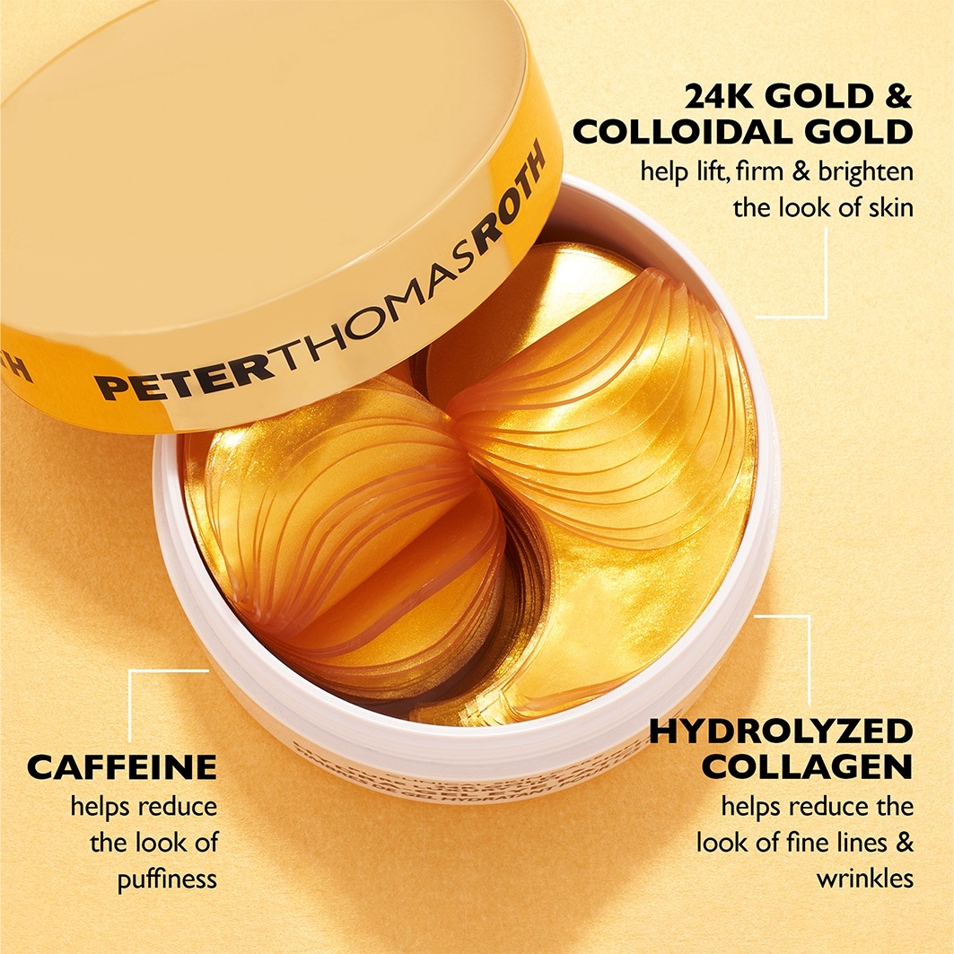 Peter Thomas Roth jastučići za oči s 24-karatnim zlatnim hidratantnim gelom, 30 pari - 60 komada
