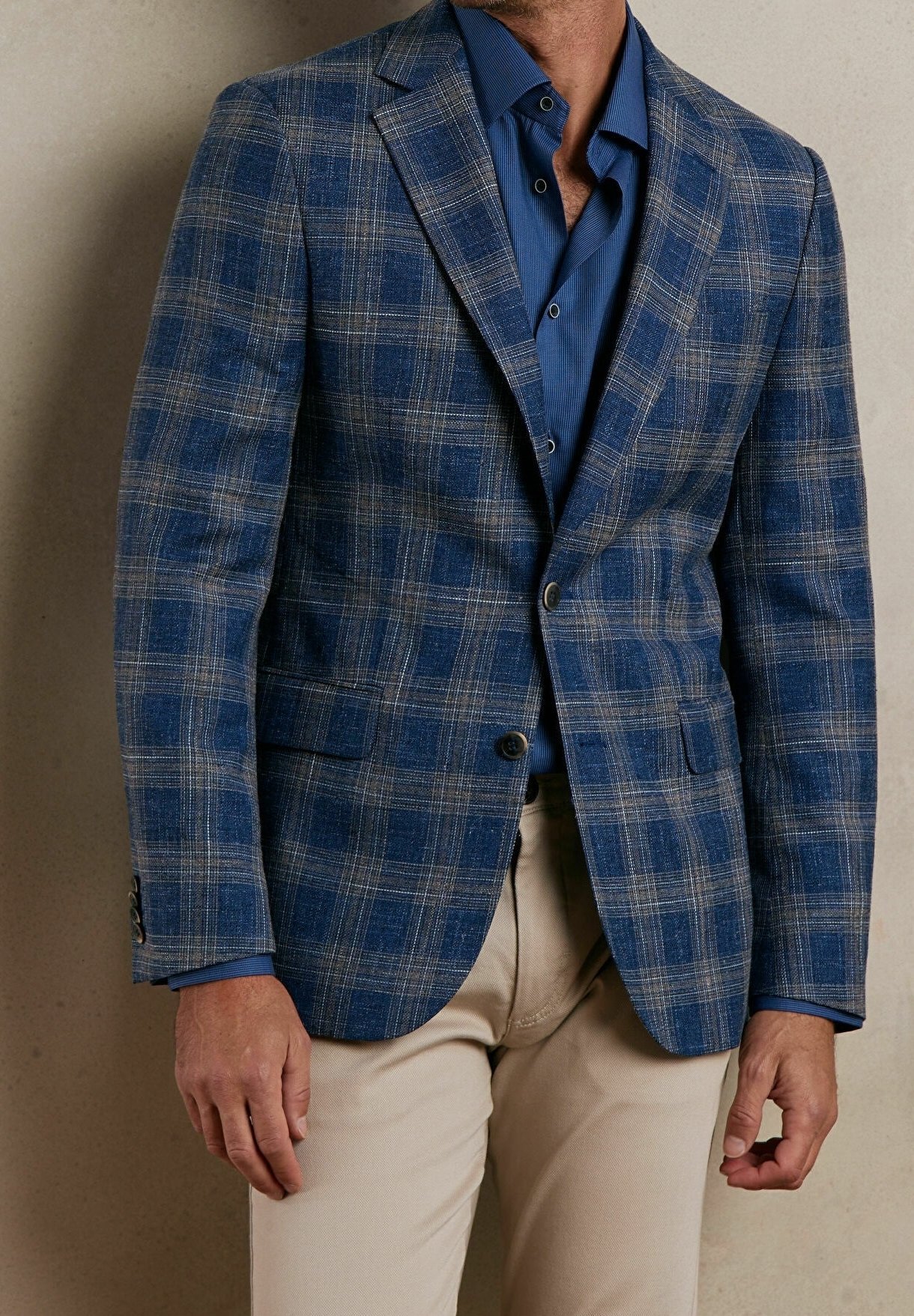 Blazer Bytom - azul escuro