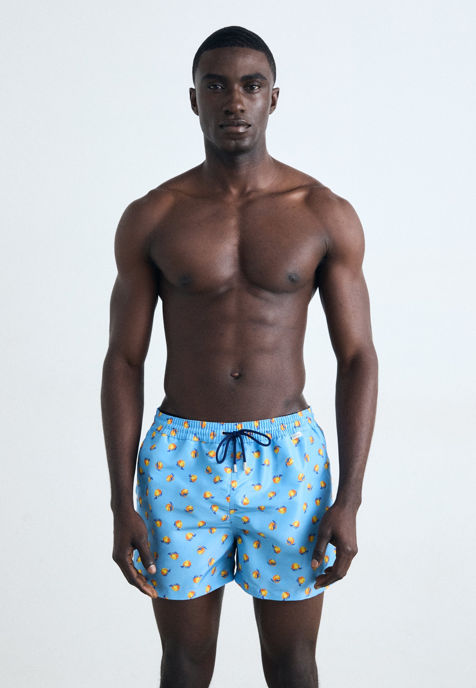 Short de bain Paul Smith pêche - bleu
