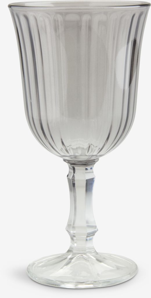 FRIDOLIN FRIDOLIN čaša za vino Ø8xH16cm 24cl siva