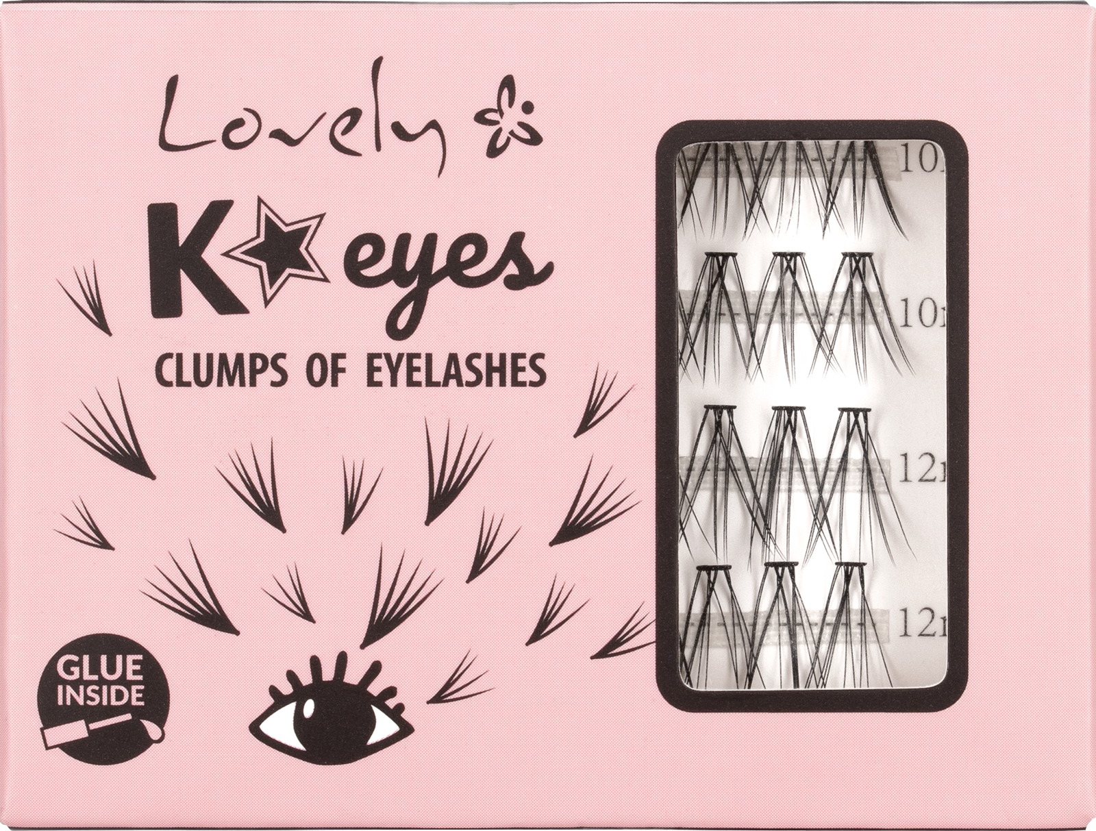 K'Eyes Clumps of Eyelash Вештачке трепавице Вештачке трепавице