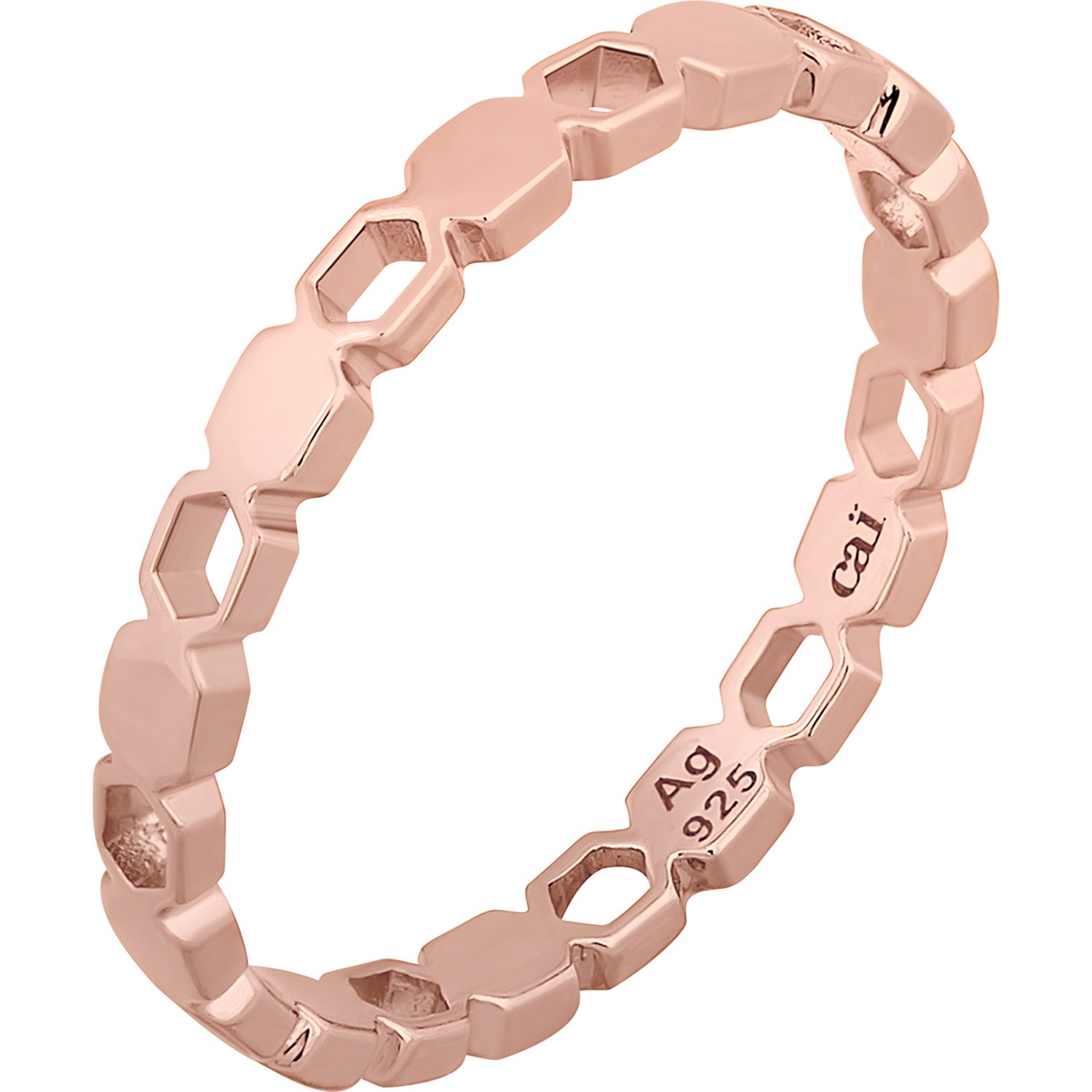 caï Bagues or rose