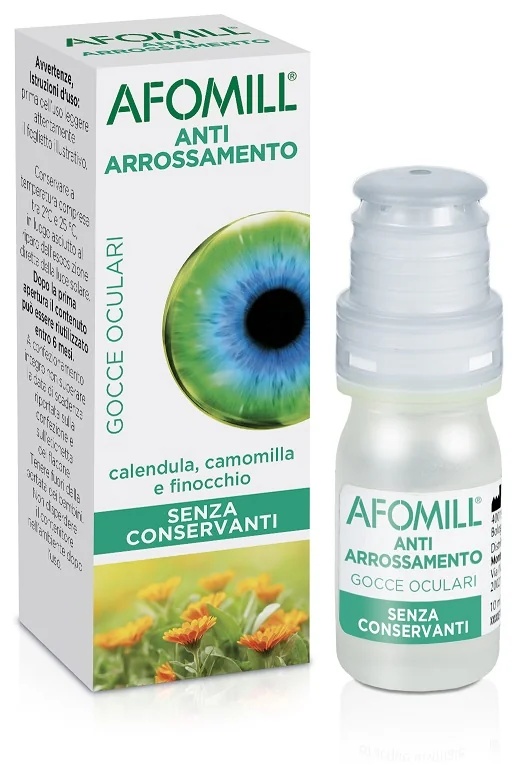 AFOMILL Gotas oftálmicas antienrojecimiento 10 ml