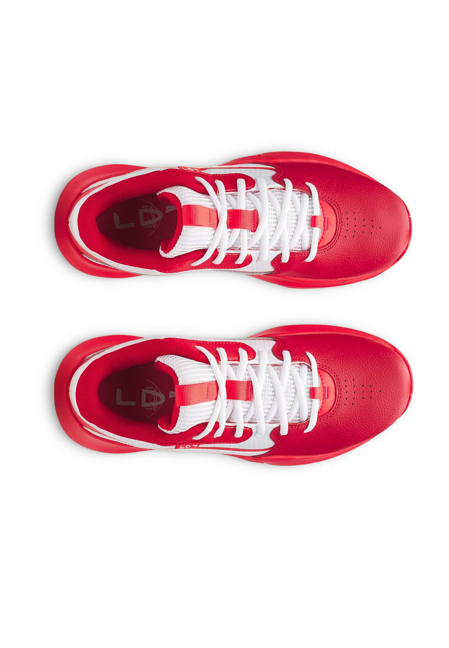 Under Armour LOCKDOWN 7 - Basketbalschoenen - wit